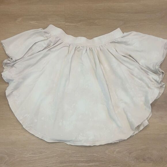 Free People Kiss Me Off-The-Shoulder Top Cream Bleach Distressed Women’s Small - Picture 10 of 12